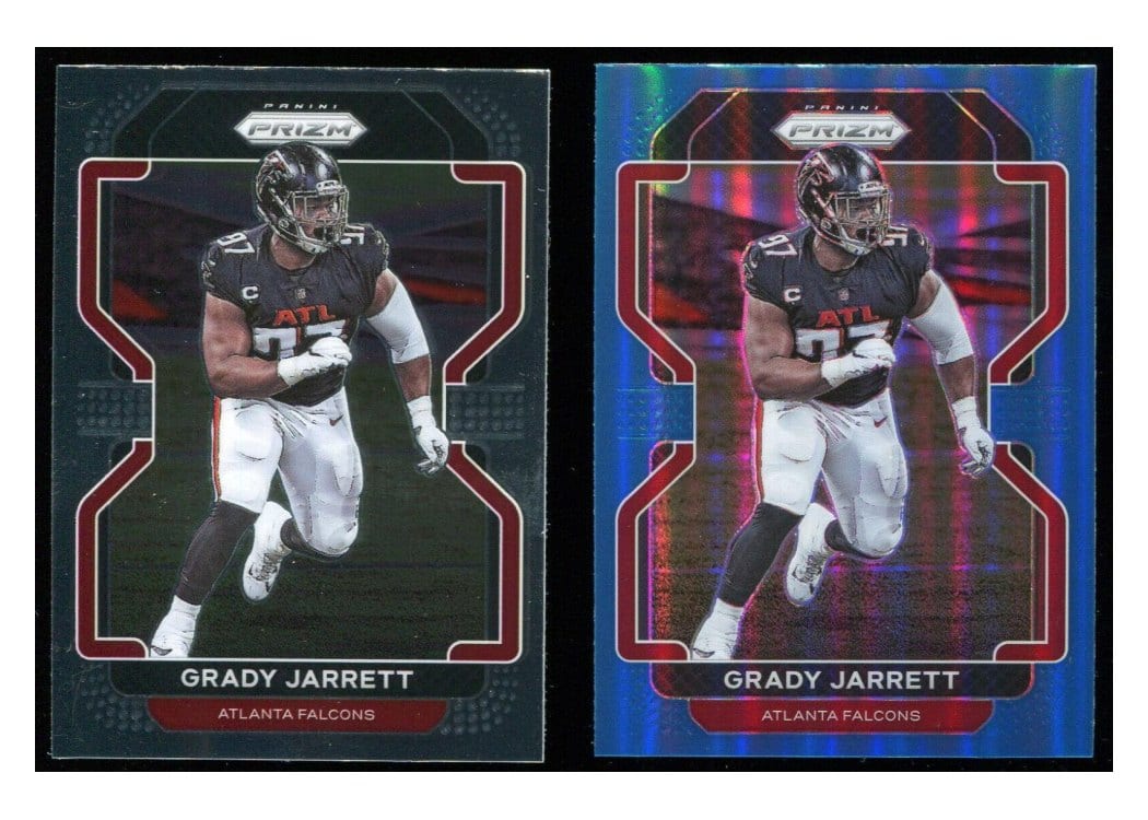 2021 Panini Prizm Base Set Grady Jarrett #326 card
