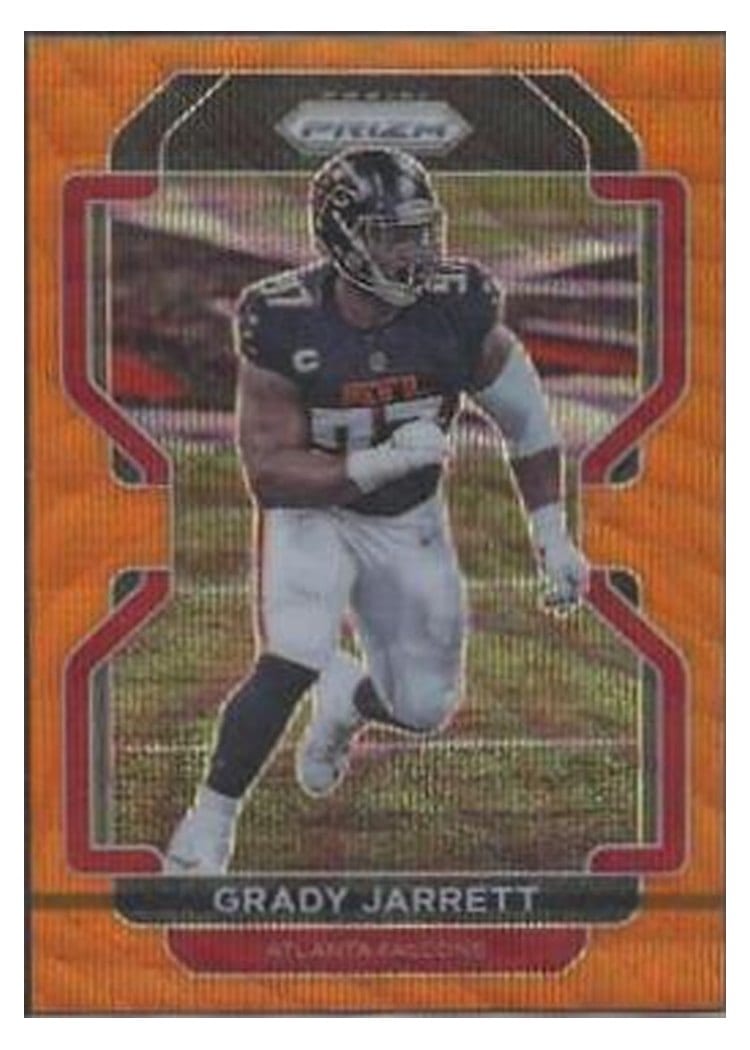 2021 Panini Prizm Base Set Grady Jarrett #326 card