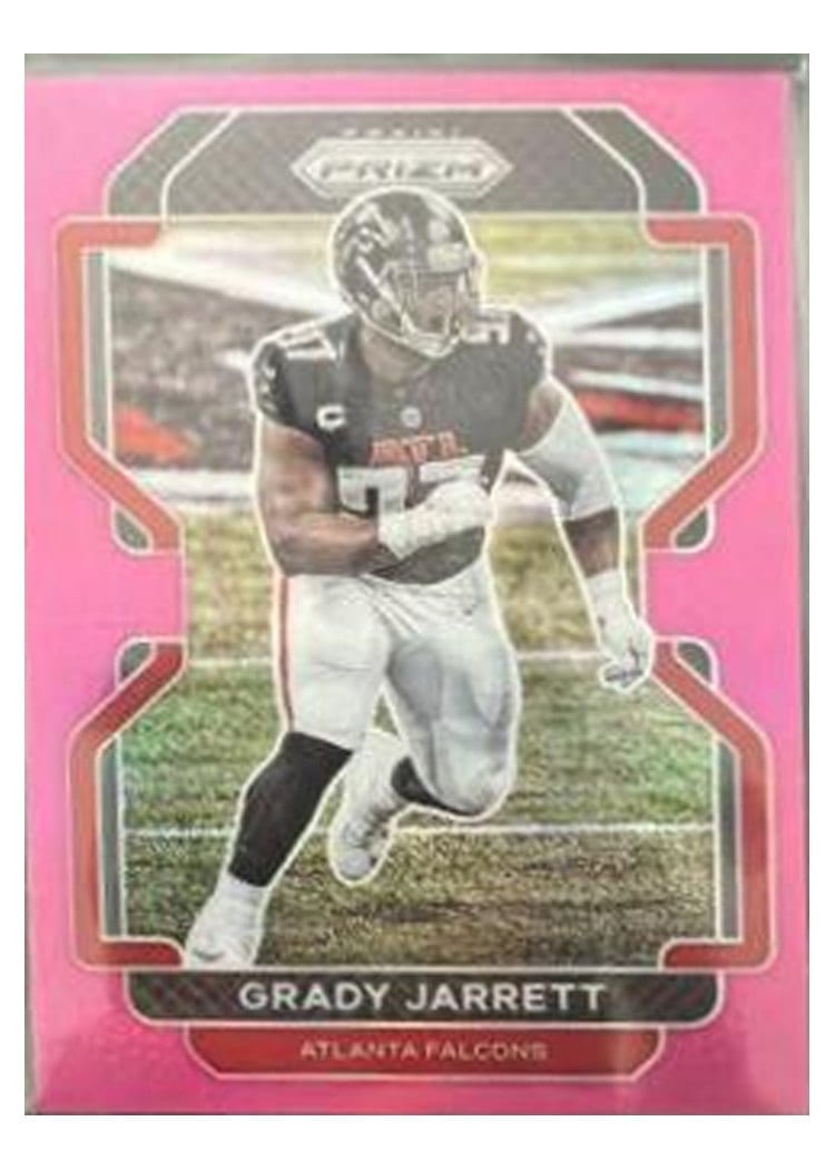 2021 Panini Prizm Base Set Grady Jarrett #326 card
