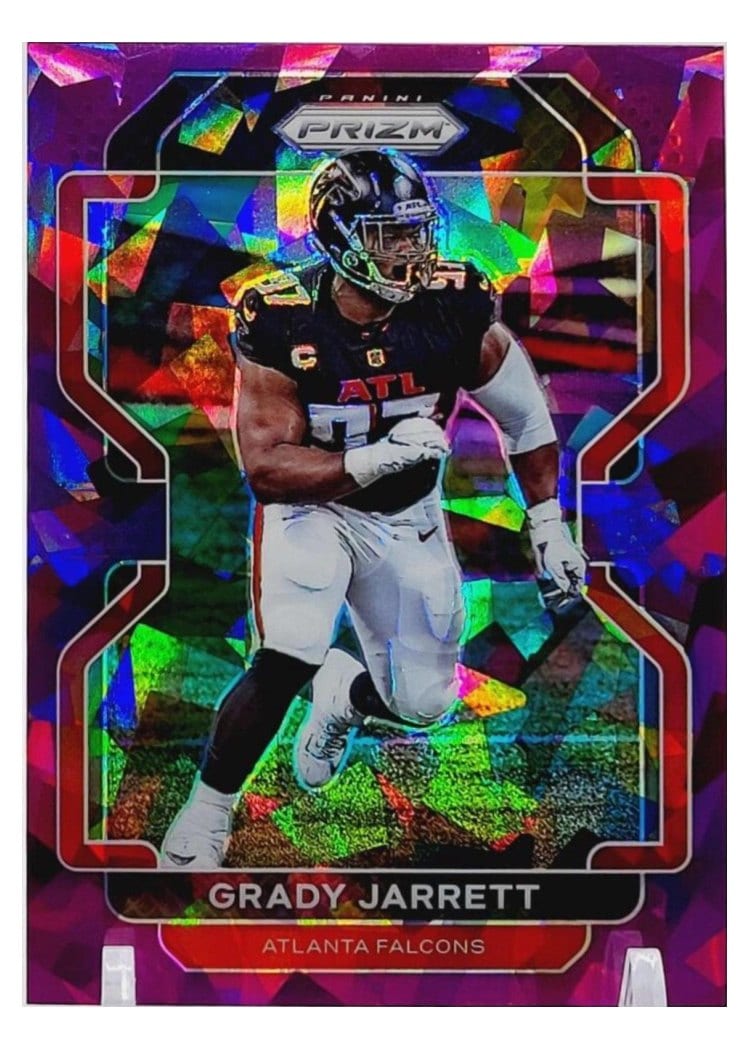 2021 Panini Prizm Base Set Grady Jarrett #326 card
