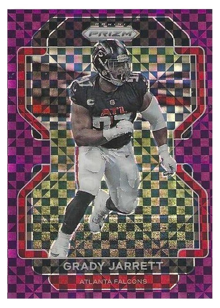 2021 Panini Prizm Base Set Grady Jarrett #326 card