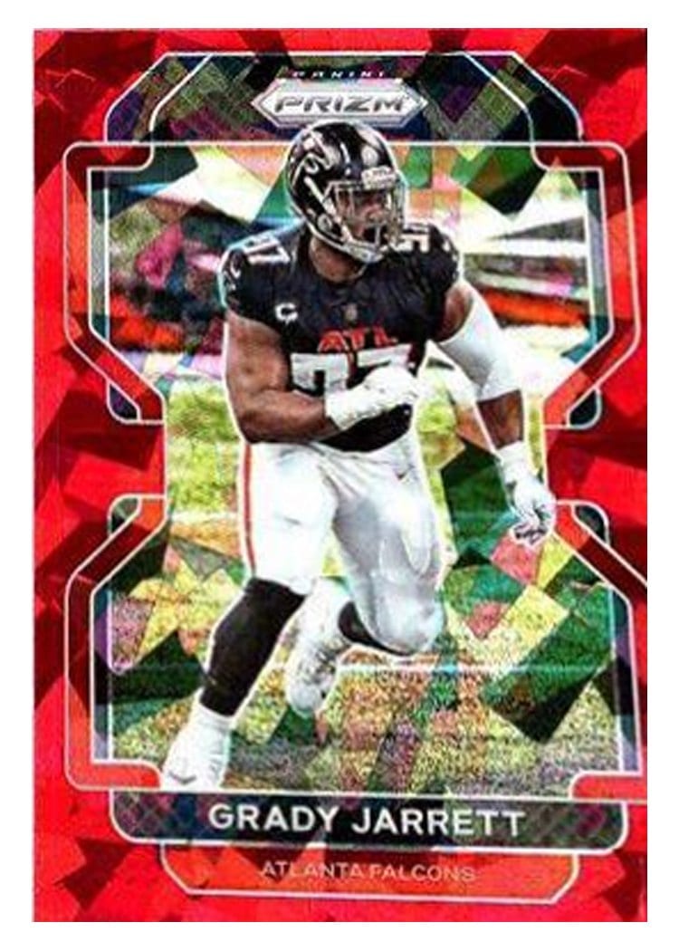 2021 Panini Prizm Base Set Grady Jarrett #326 card