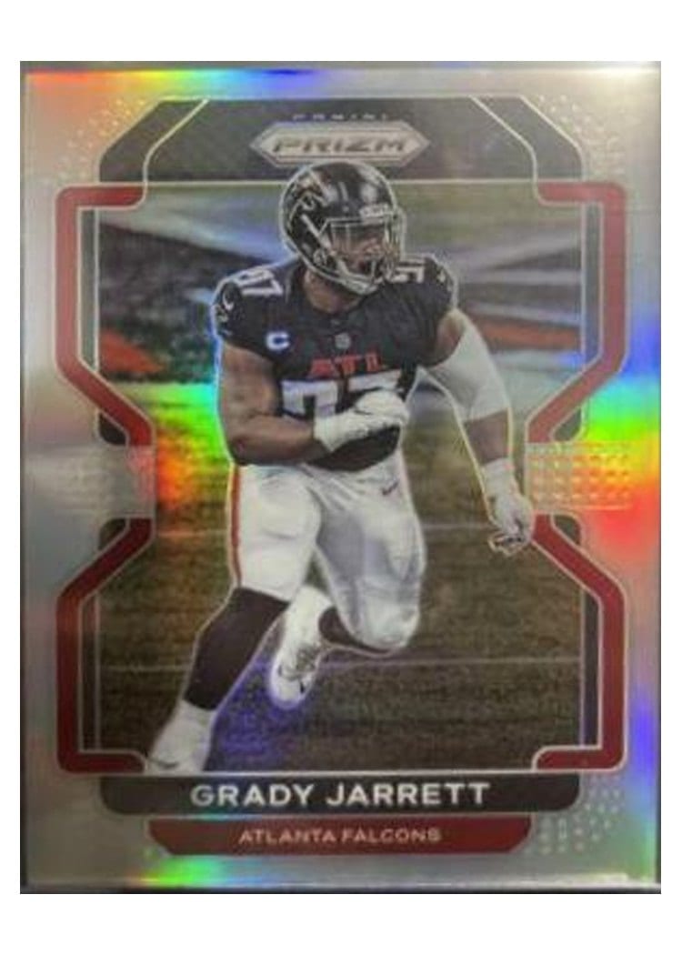 2021 Panini Prizm Base Set Grady Jarrett #326 card