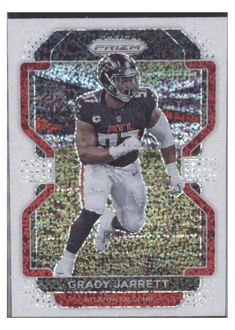 2021 Panini Prizm Base Set Grady Jarrett #326 card
