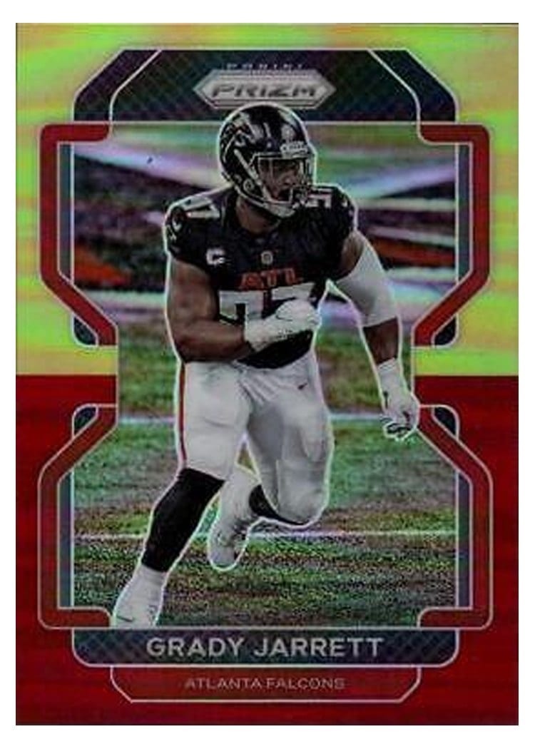 2021 Panini Prizm Base Set Grady Jarrett #326 card