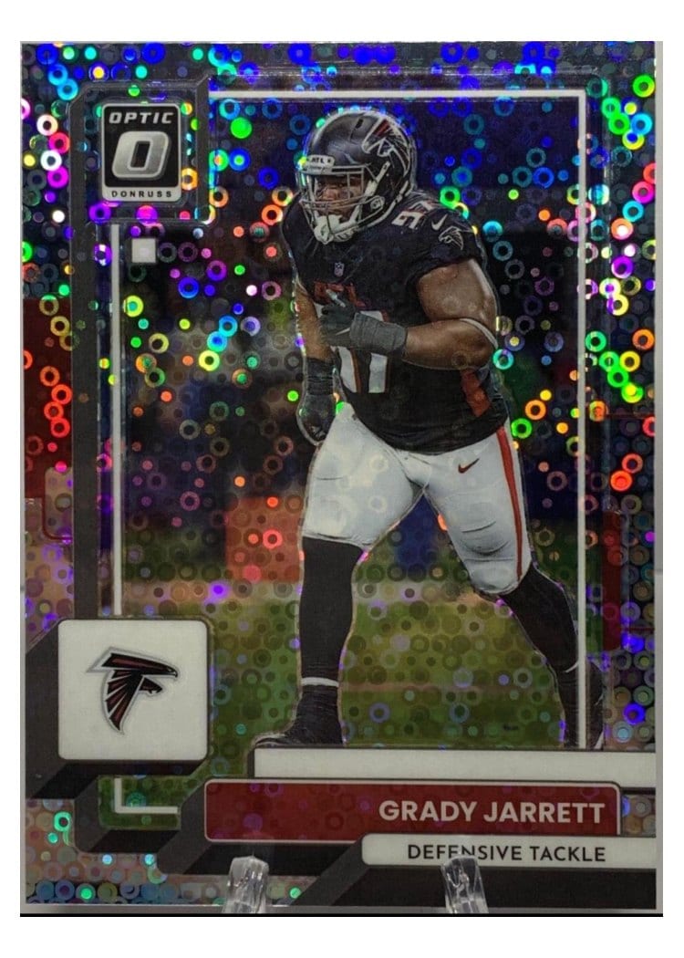 2022 Donruss Optic Base Set Grady Jarrett #11 card