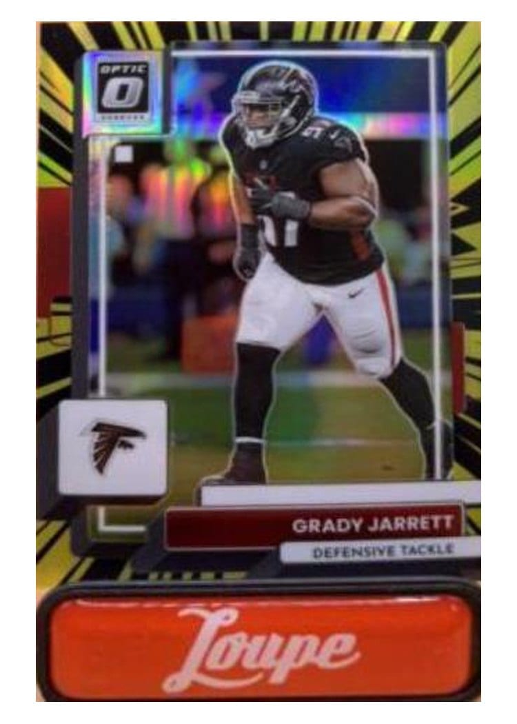 2022 Donruss Optic Base Set Grady Jarrett #11 card