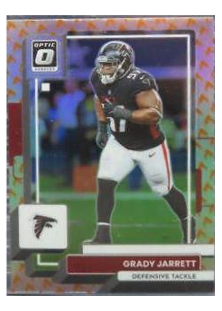 2022 Donruss Optic Base Set Grady Jarrett #11 card
