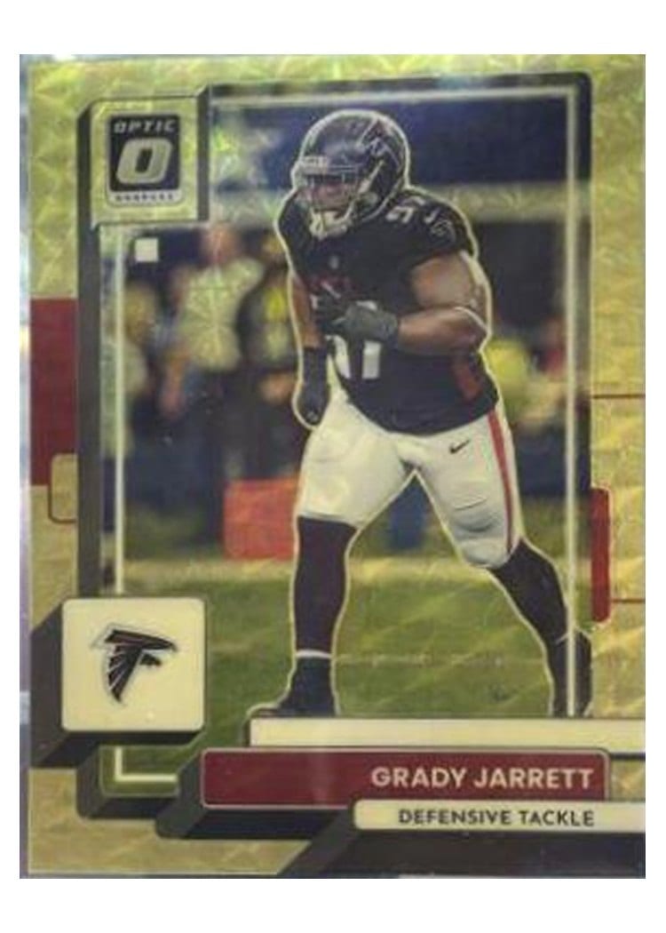 2022 Donruss Optic Base Set Grady Jarrett #11 card