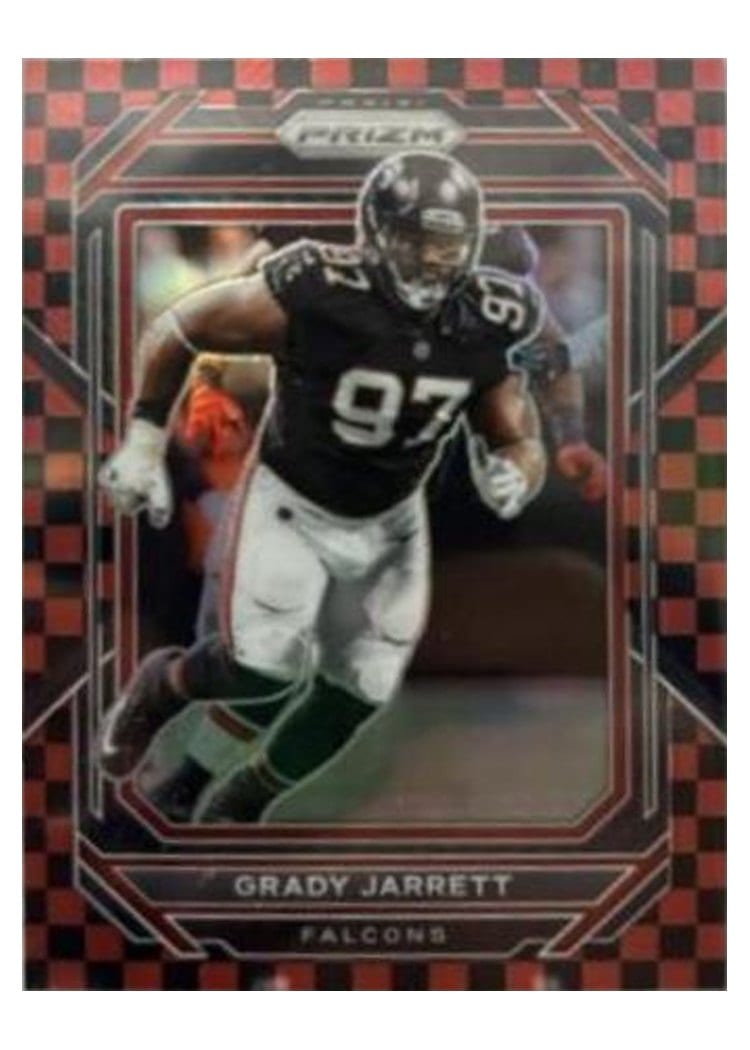 2022 Panini Prizm Base Set Grady Jarrett #16 card