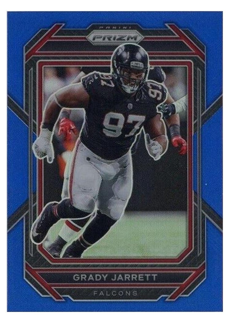 2022 Panini Prizm Base Set Grady Jarrett #16 card