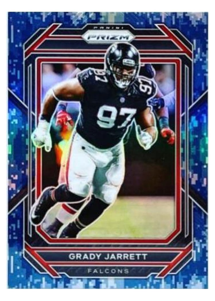 2022 Panini Prizm Base Set Grady Jarrett #16 card