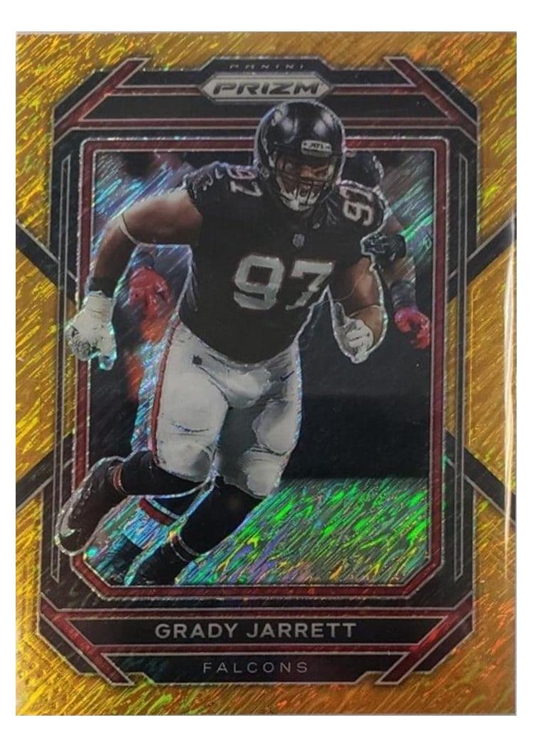 2022 Panini Prizm Base Set Grady Jarrett #16 card
