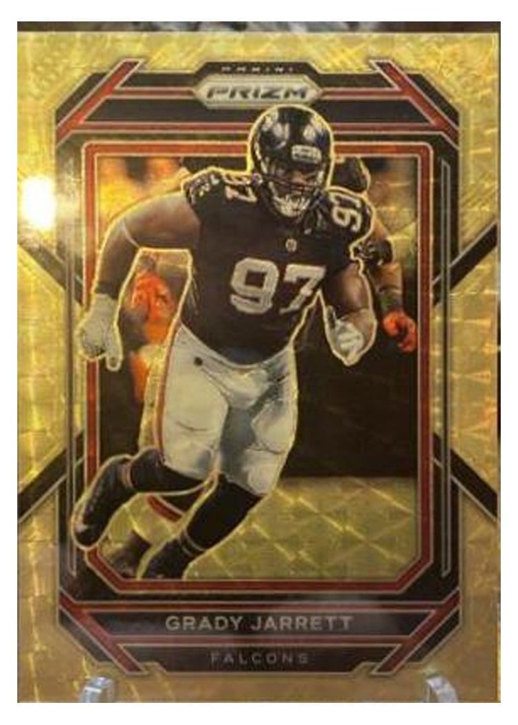 2022 Panini Prizm Base Set Grady Jarrett #16 card