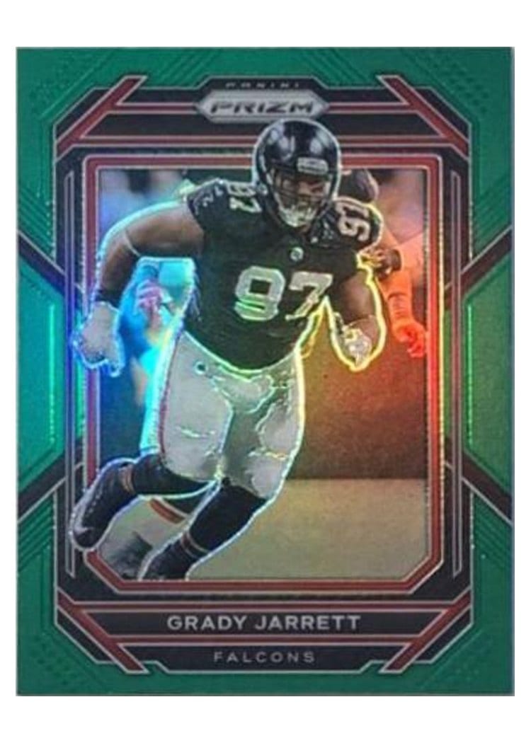 2022 Panini Prizm Base Set Grady Jarrett #16 card