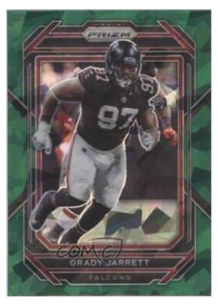 2022 Panini Prizm Base Set Grady Jarrett #16 card