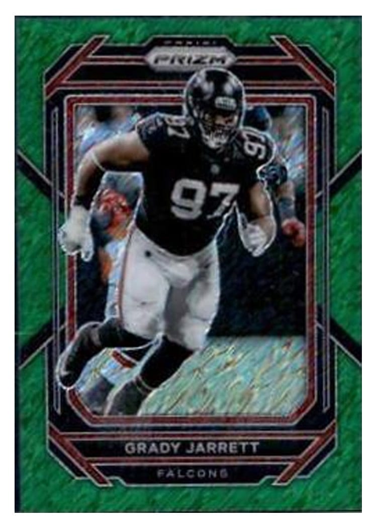 2022 Panini Prizm Base Set Grady Jarrett #16 card