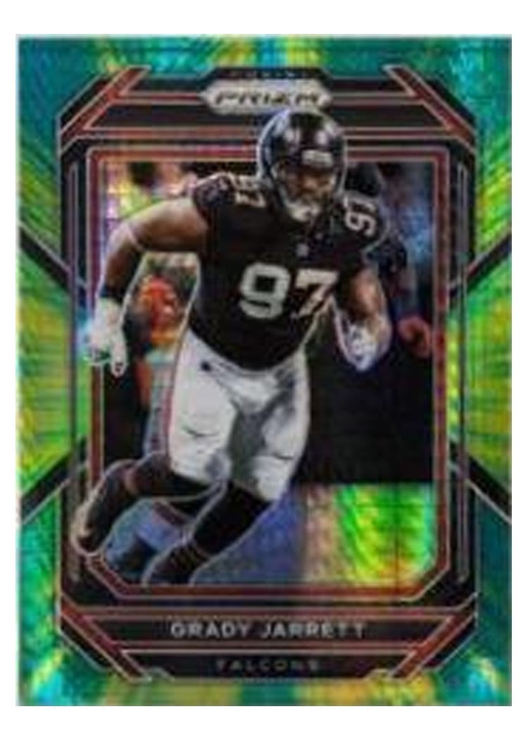 2022 Panini Prizm Base Set Grady Jarrett #16 card