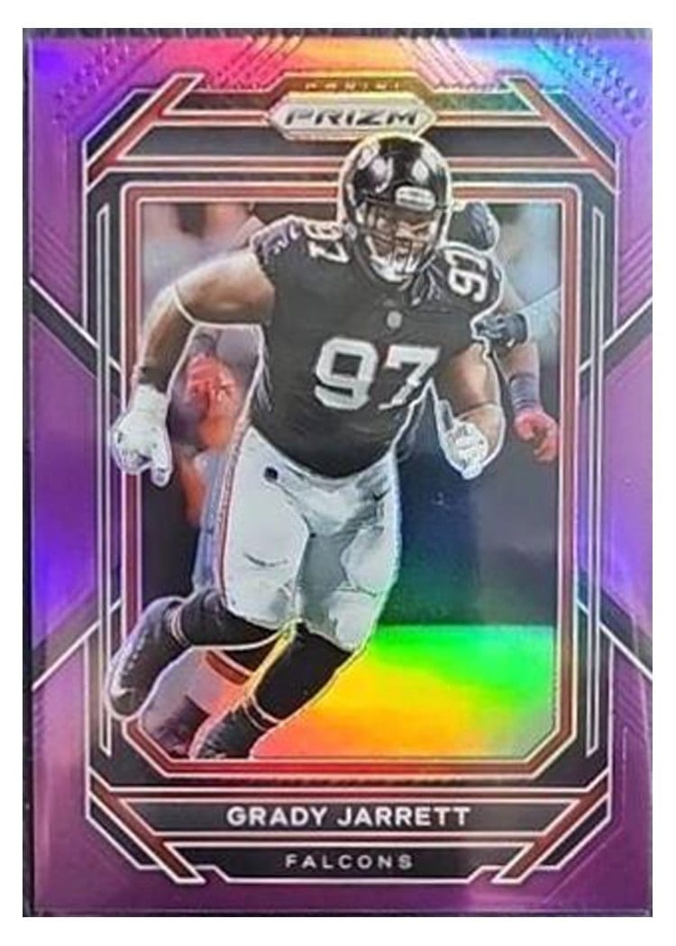 2022 Panini Prizm Base Set Grady Jarrett #16 card