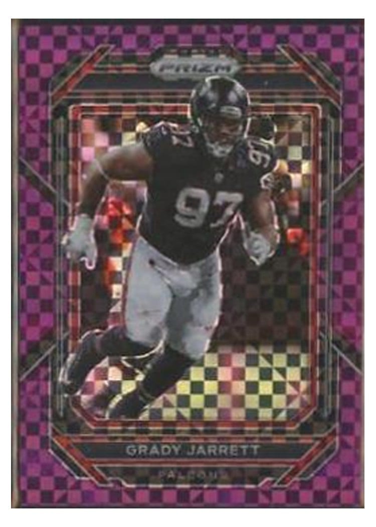 2022 Panini Prizm Base Set Grady Jarrett #16 card