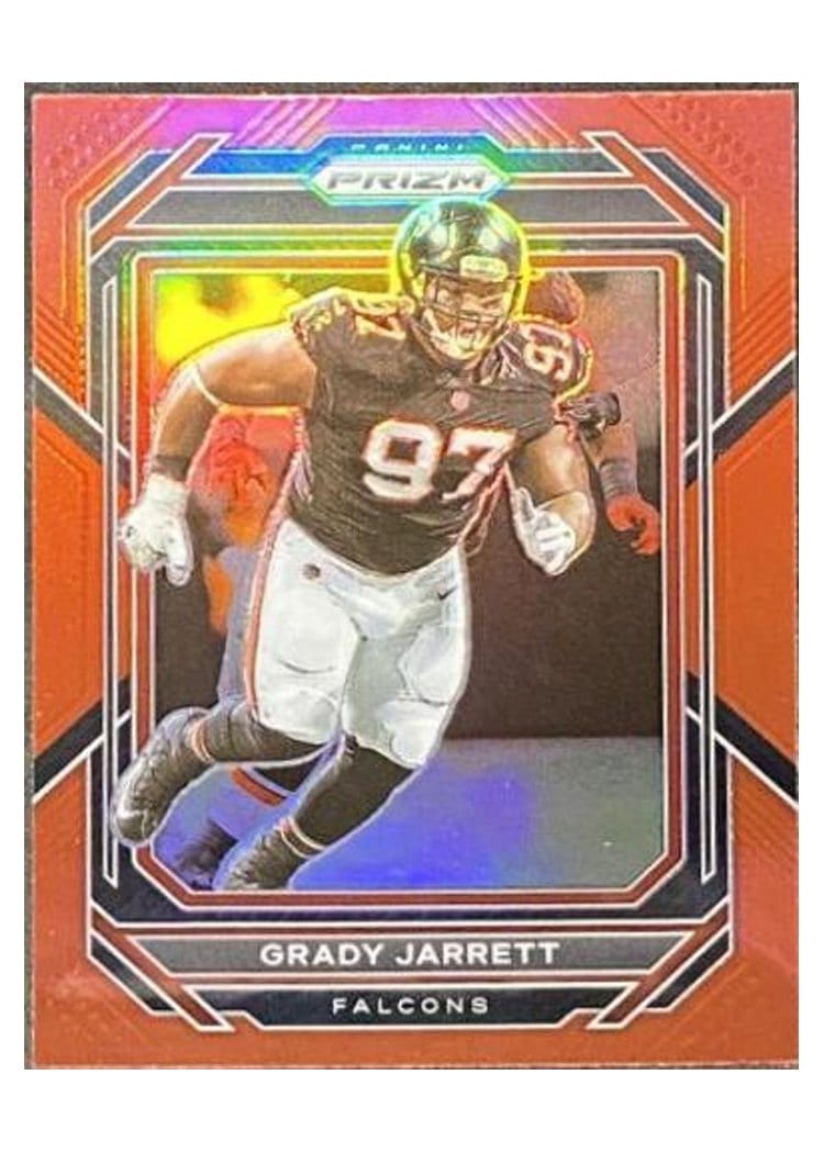 2022 Panini Prizm Base Set Grady Jarrett #16 card