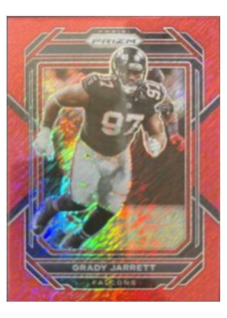 2022 Panini Prizm Base Set Grady Jarrett #16 card