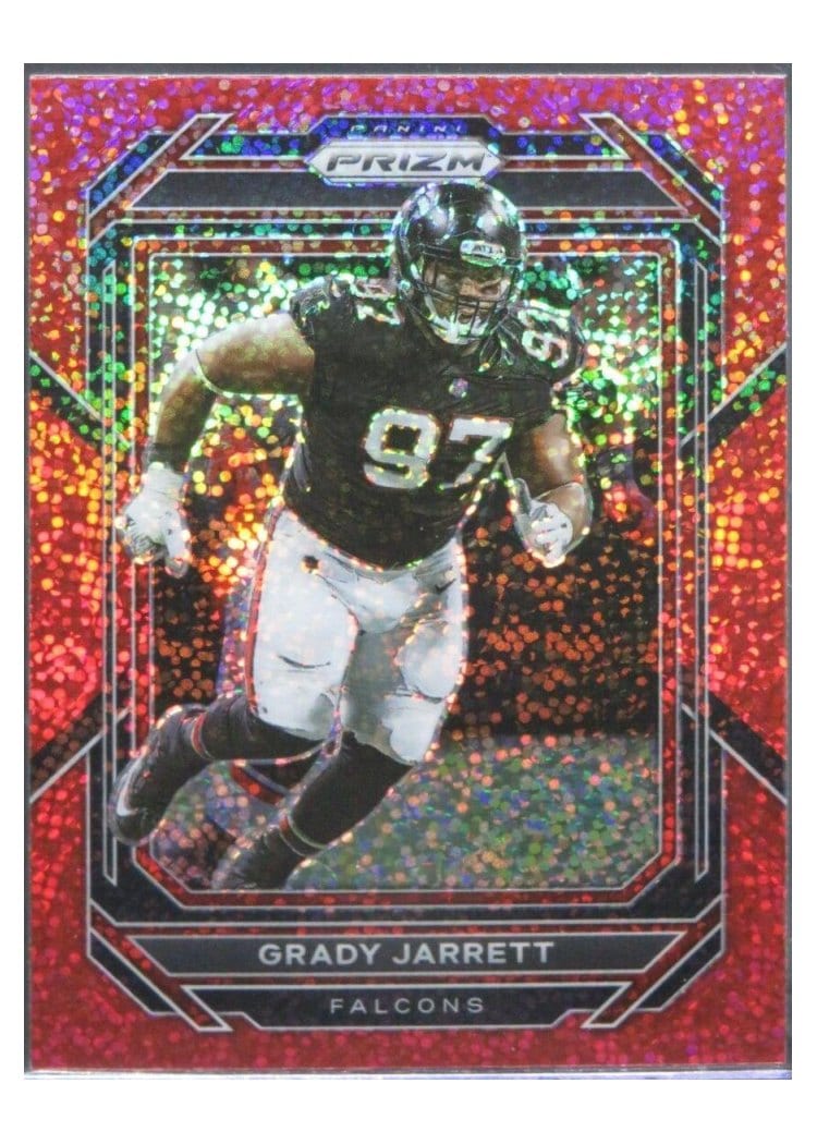 2022 Panini Prizm Base Set Grady Jarrett #16 card