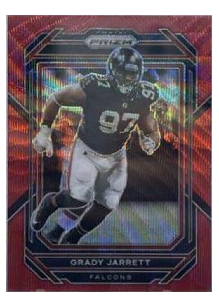 2022 Panini Prizm Base Set Grady Jarrett #16 card