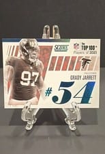 2022 Score Top 100 Grady Jarrett #T54 card