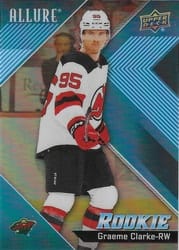 2024-25 Upper Deck Allure Base Set Graeme Clarke #114 card