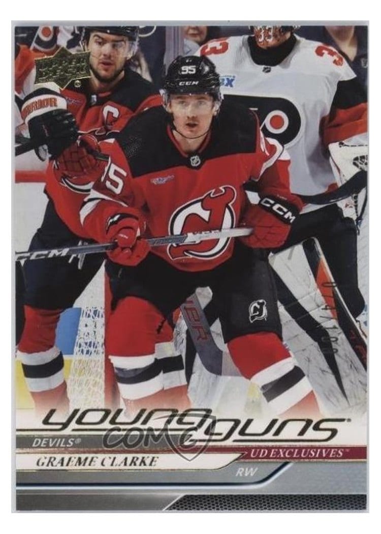 2024-25 Upper Deck Base Set Graeme Clarke #224 card