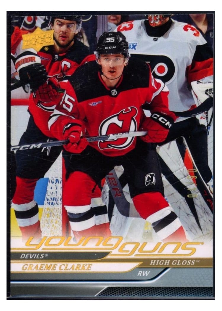 2024-25 Upper Deck Base Set Graeme Clarke #224 card