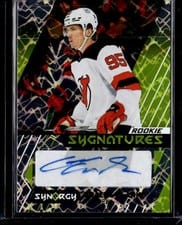2024-25 Upper Deck Synergy Rookie Sygnatures Graeme Clarke #SR-GC card