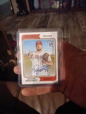 2023 Topps Heritage Real One Autographs Graham Ashcraft #ROA-GA card