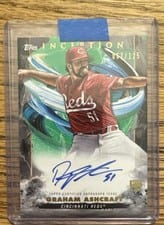 2023 Topps Inception Rookies and Emerging Stars Autographs Graham Ashcraft #BRES-GA card