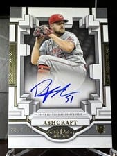 2023 Topps Tier One Break Out Autographs Graham Ashcraft #BOA-GA1 card