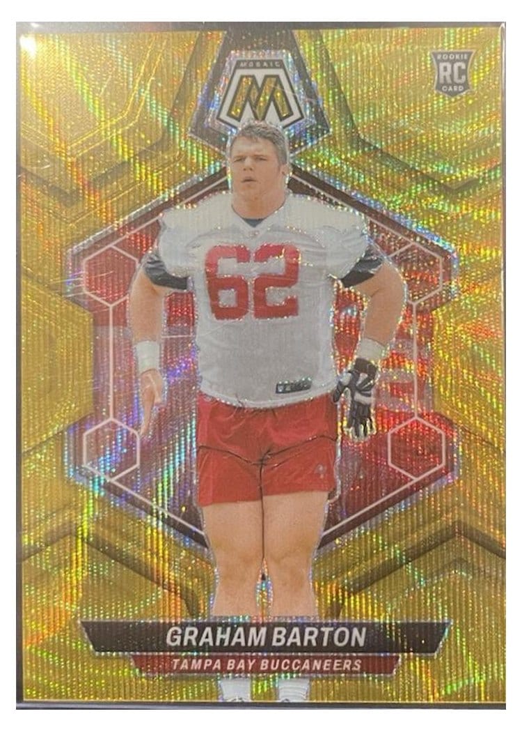 2024 Panini Mosaic Base Set Graham Barton #326 card