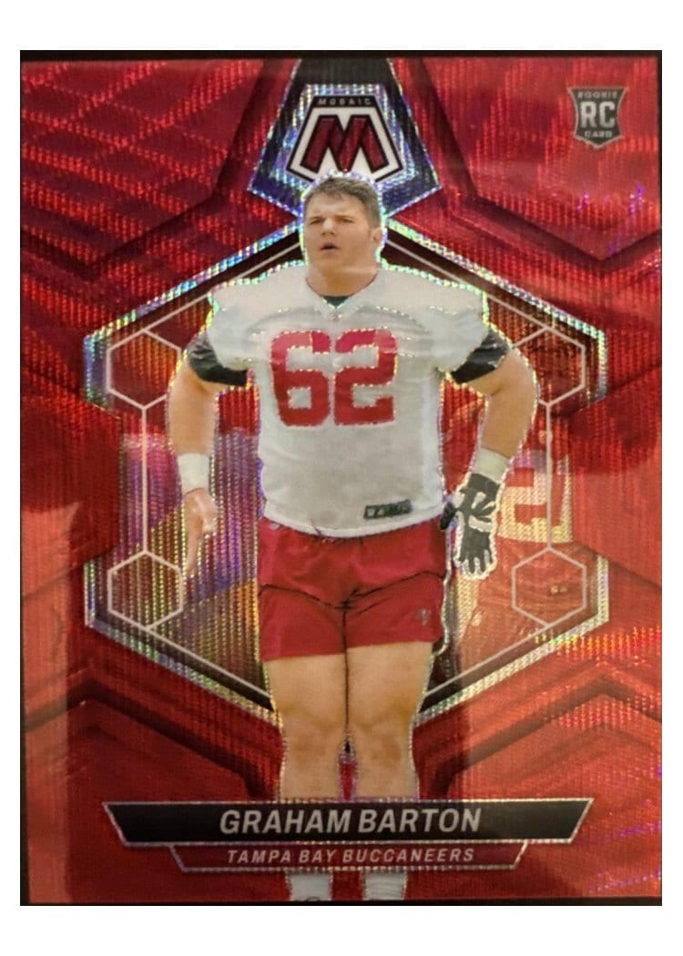 2024 Panini Mosaic Base Set Graham Barton #326 card