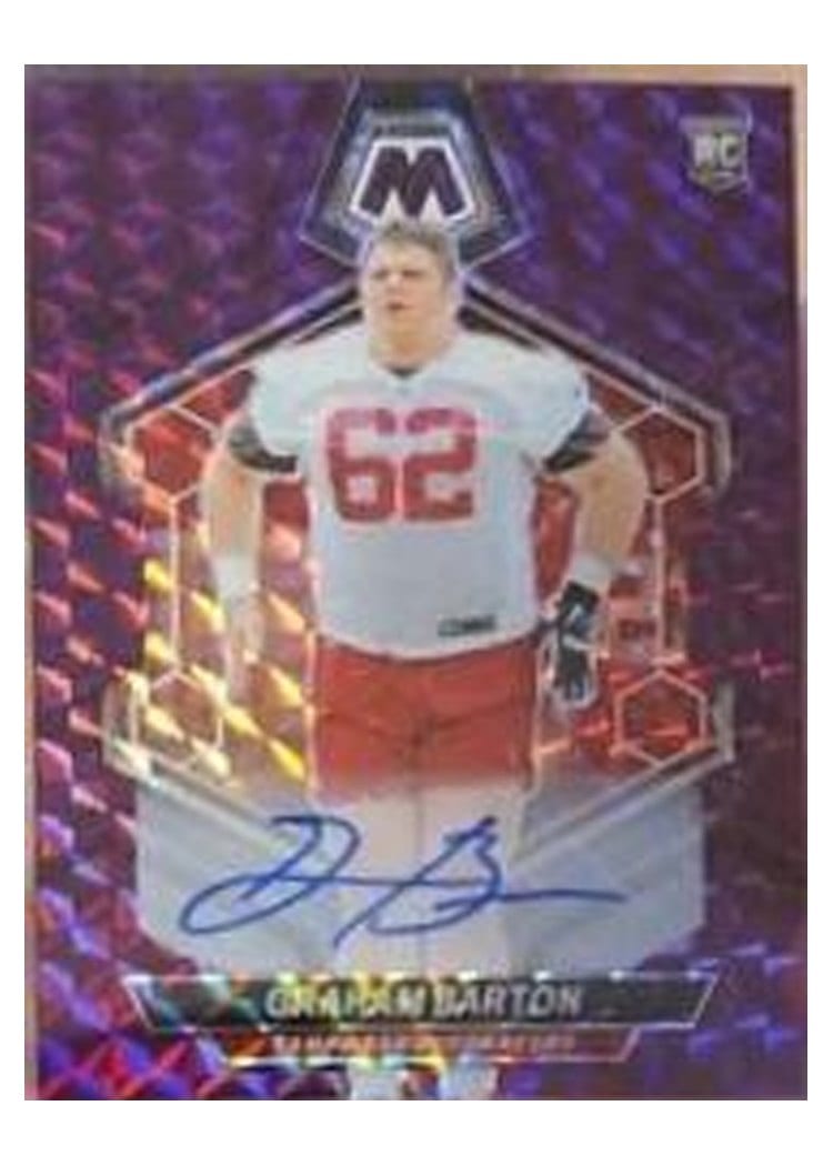 2024 Panini Mosaic Base Set Graham Barton #326 card