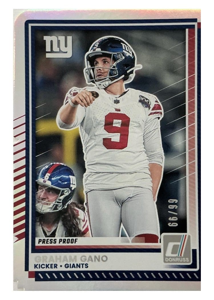 2025 Donruss Base Set Graham Gano #230 card