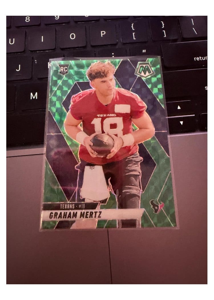 2025 Panini Mosaic Base Set Graham Mertz #392 card