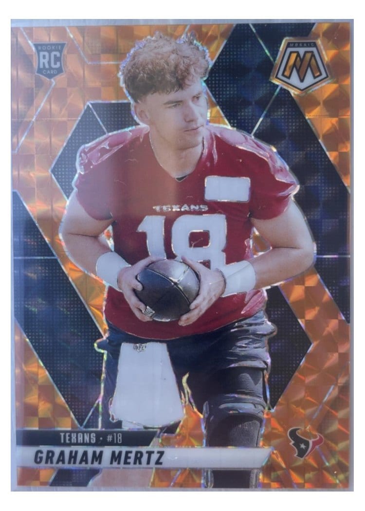 2025 Panini Mosaic Base Set Graham Mertz #392 card