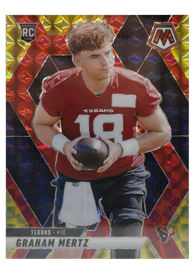 2025 Panini Mosaic Base Set Graham Mertz #392 card