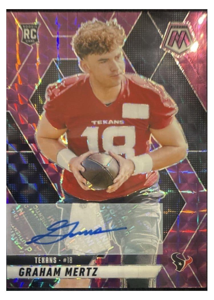 2025 Panini Mosaic Base Set Graham Mertz #392 card