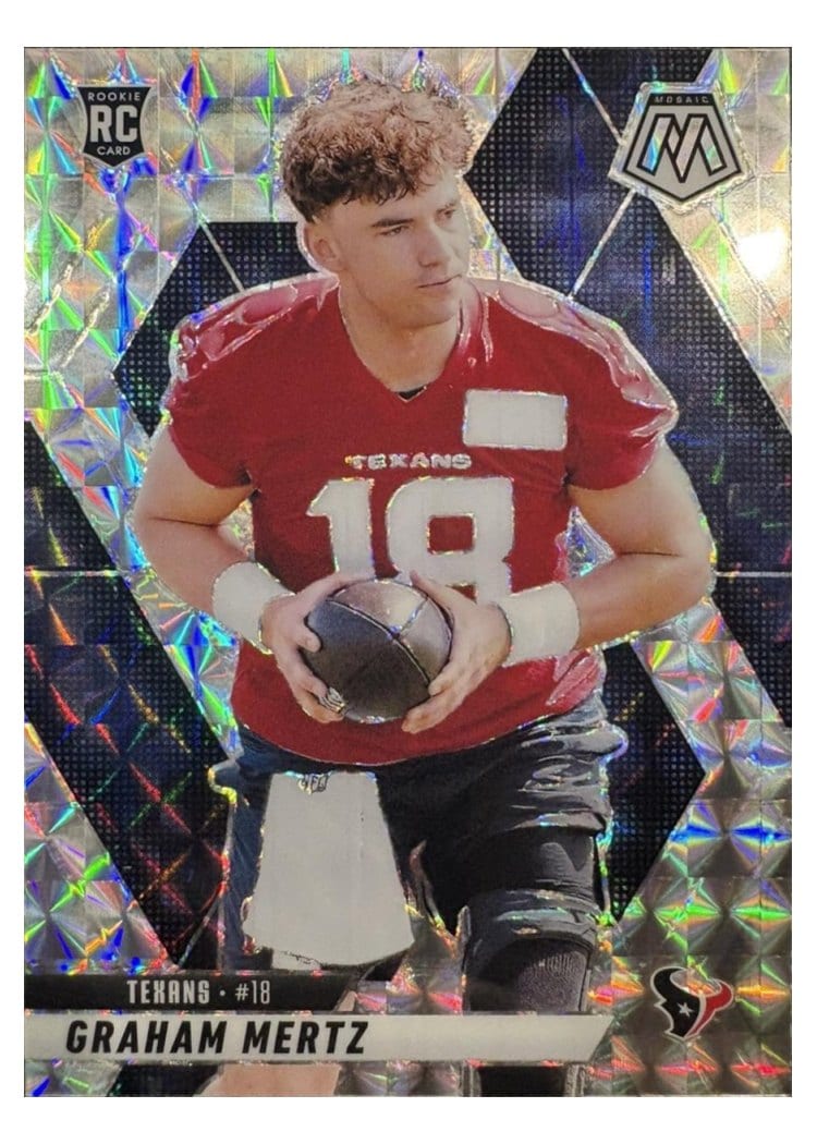 2025 Panini Mosaic Base Set Graham Mertz #392 card