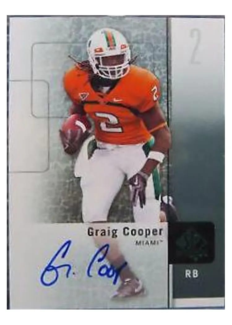 2011 SP Authentic Graig Cooper #71 card