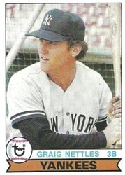1979 Topps Base Set Graig Nettles #460 card