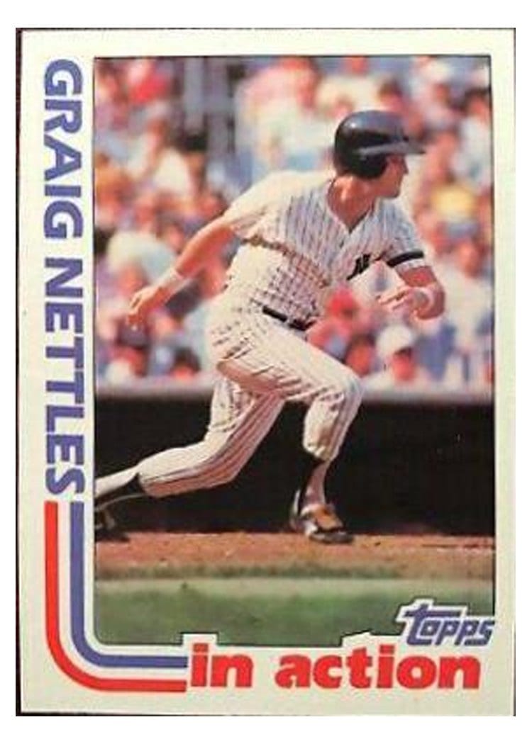 1982 Topps Graig Nettles #506 card