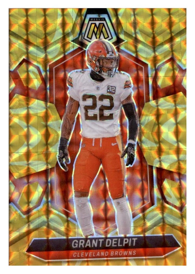 2024 Panini Mosaic Base Set Grant Delpit #56 card