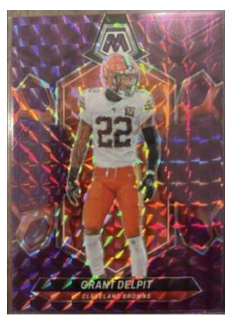 2024 Panini Mosaic Base Set Grant Delpit #56 card